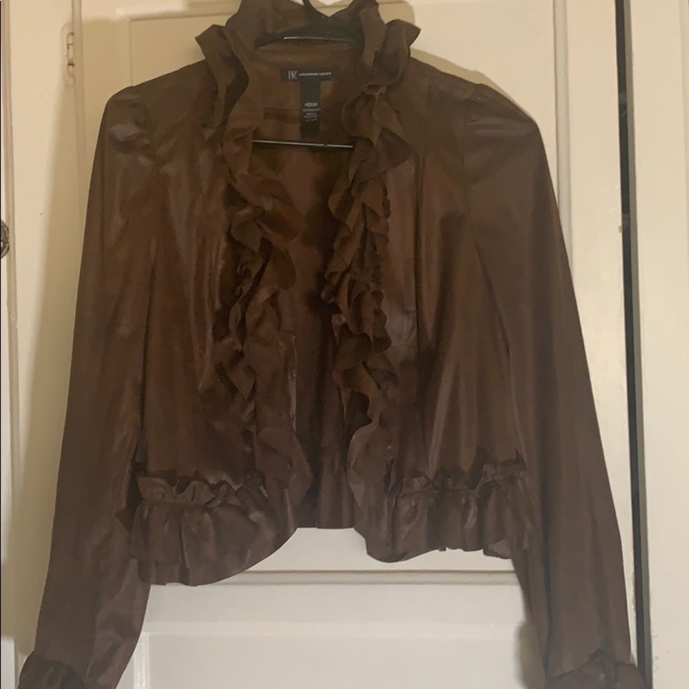 INC BROWN TOP